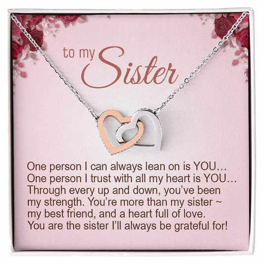 sister necklace - Gifts For Family Online