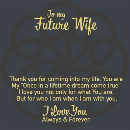 custom message card for fiance - Gifts For Family Online