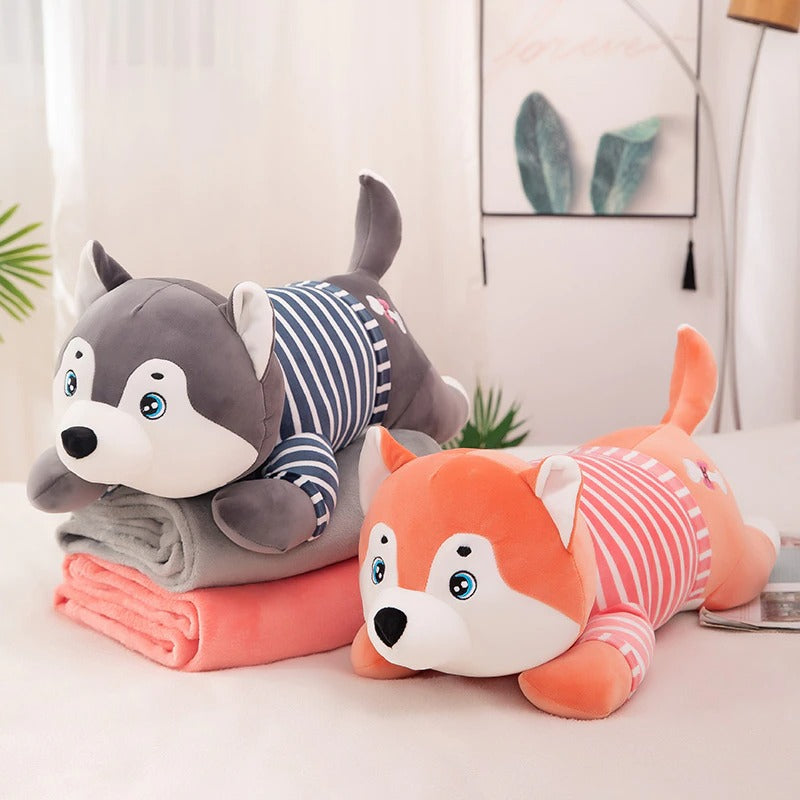 husky dog plush toy - Gifts For Family Online
