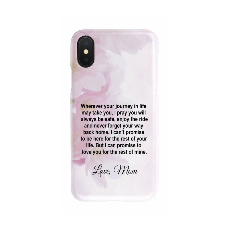 Personalized Phone Cases Mother To Daughter Gift - Gifts For Family Online