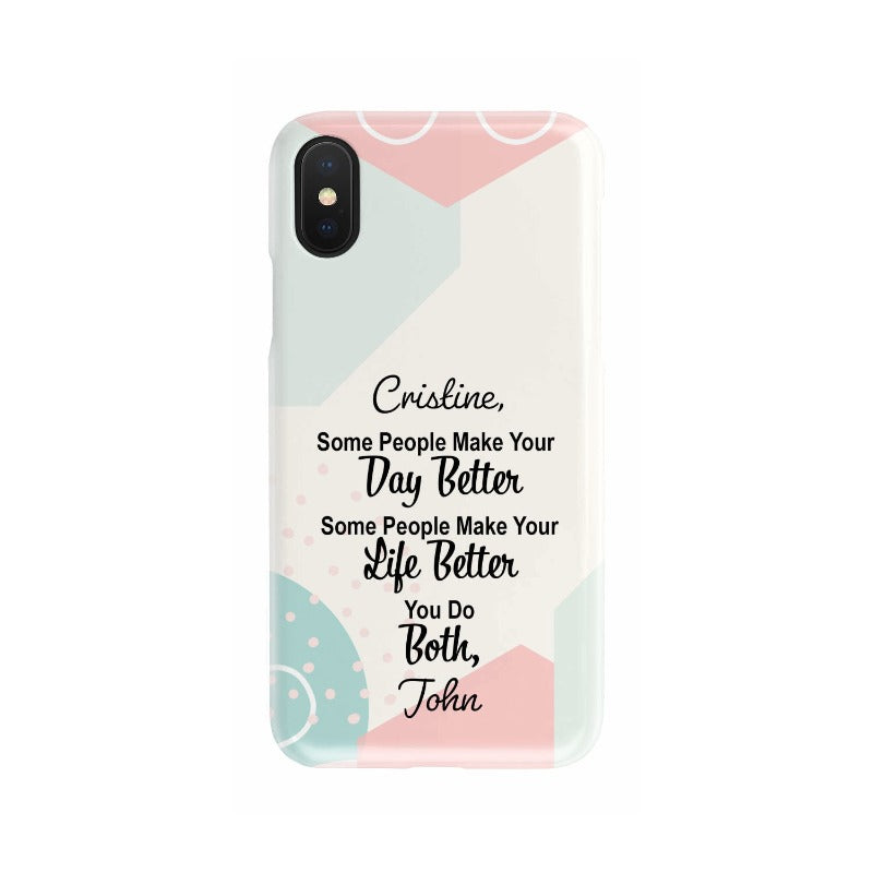 Personalized Phone Case Gift For Her - Gifts For Family Online
