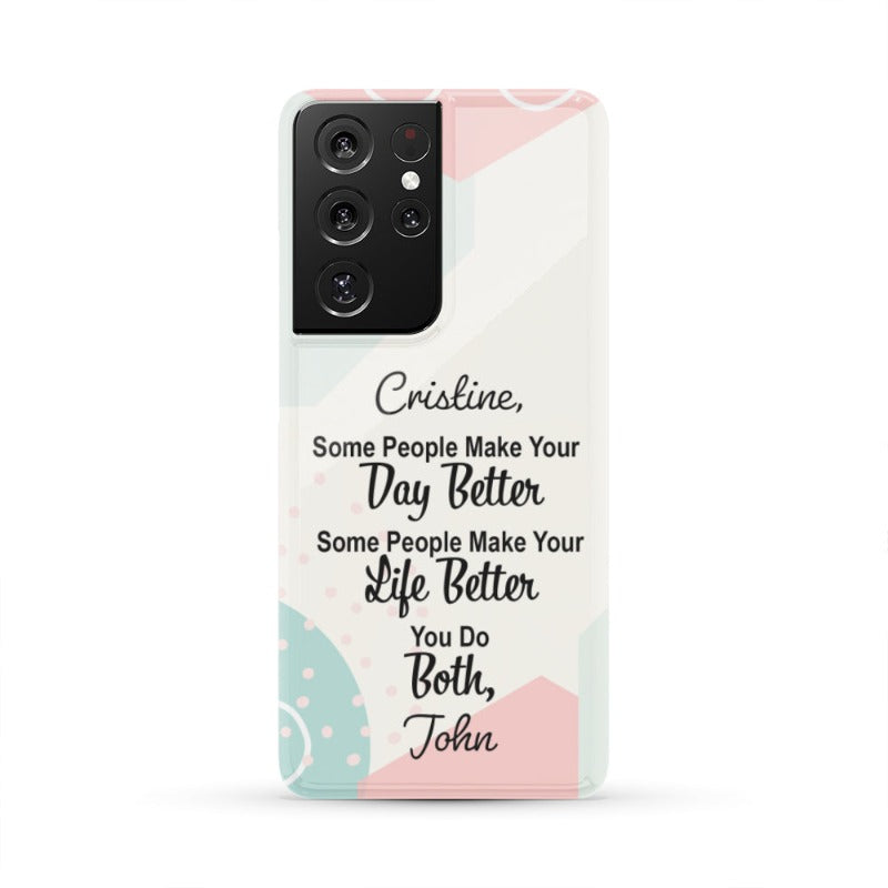 customizable name phone cases - Gifts For Family Online
