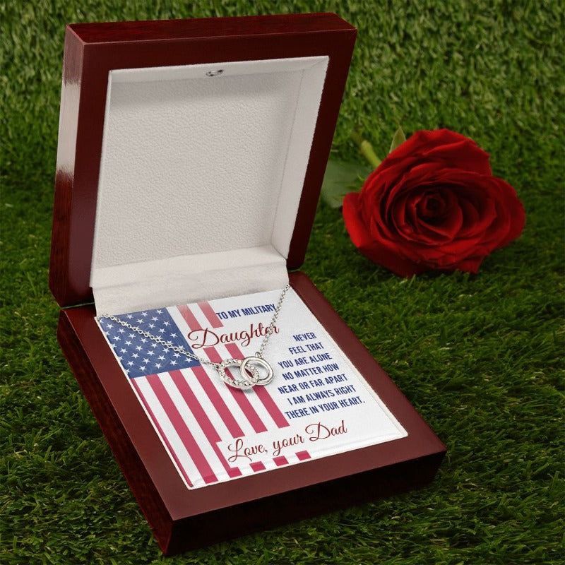 Dad To Daughter Necklace - Gifts For Family Online