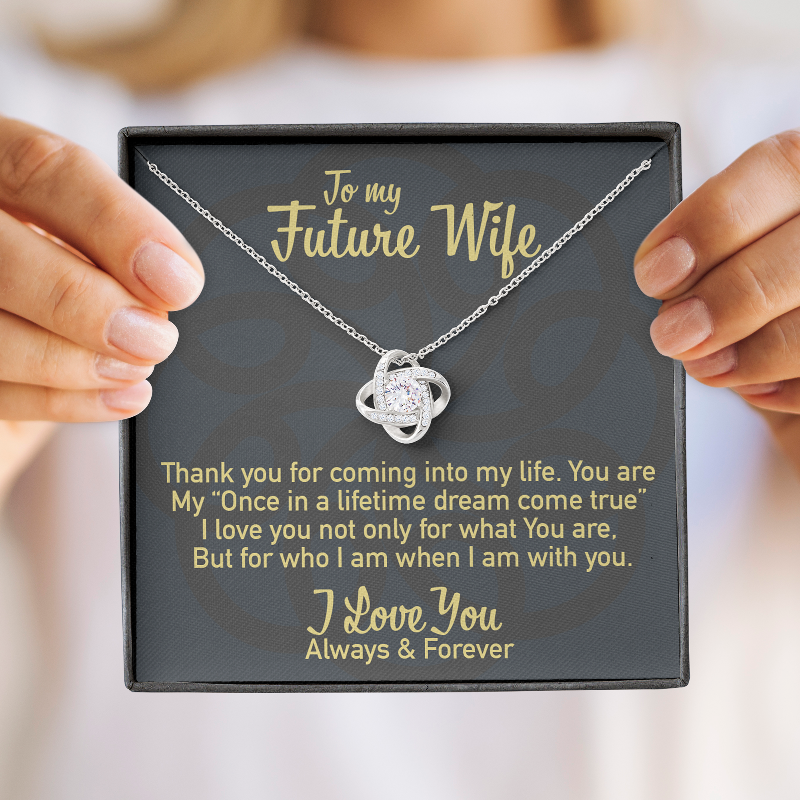 to my future wife necklace - Gifts For Family Online