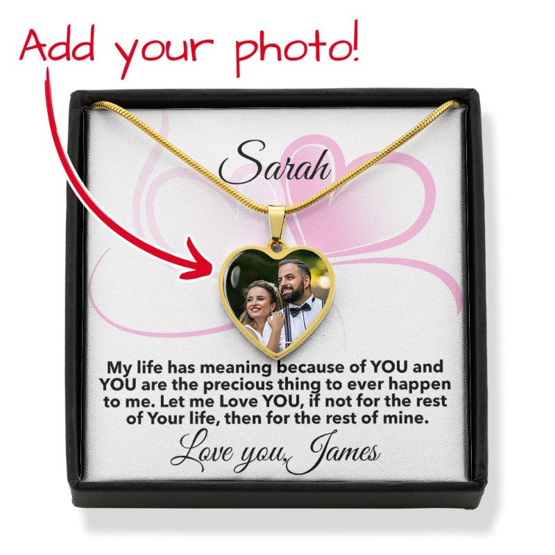 photo necklace - Gifts For Family Online