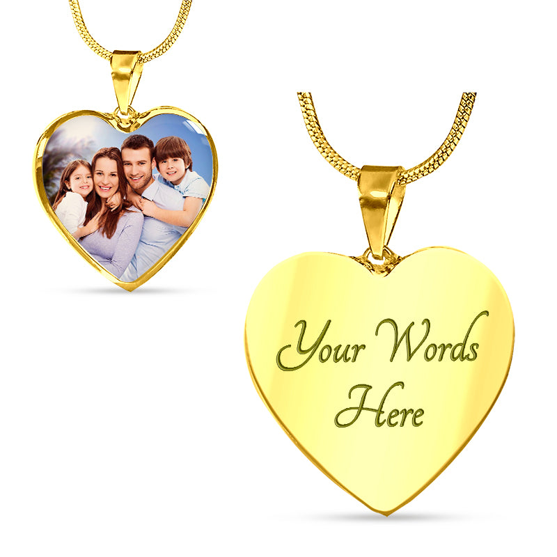 photo necklace - Gifts For Family Online