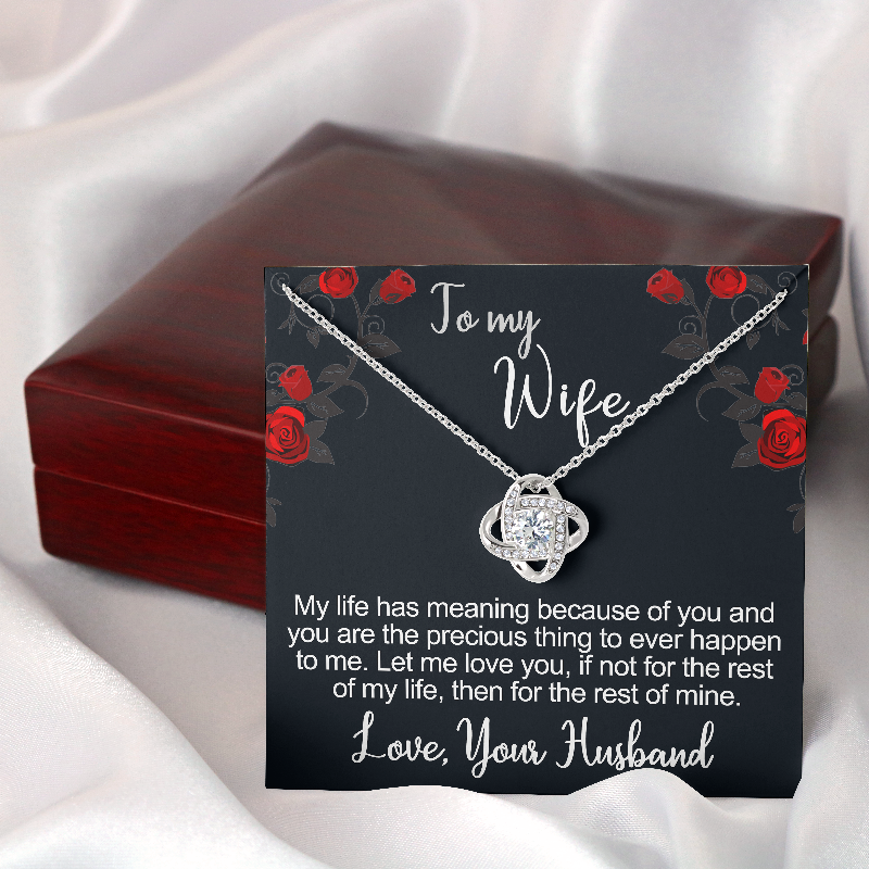 To My Wife Necklace - Gifts For Family Online