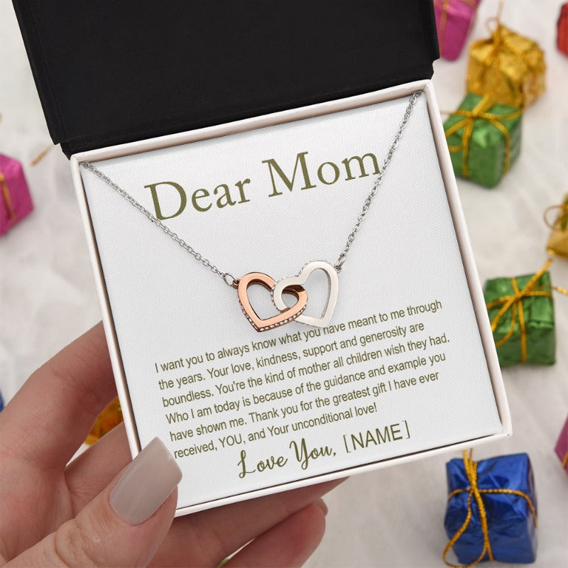 mom necklace gold - Gifts For Family Online