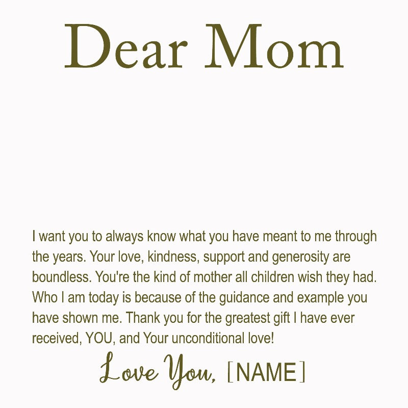 personalized mom necklace - Gifts For Family Online