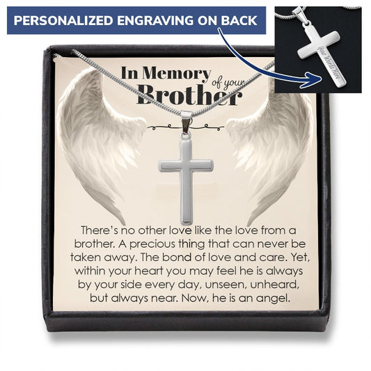 memorial jewelry for loss of brother - Gifts For Family Online
