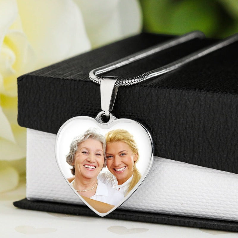 personalized photo necklace - Gifts For Family Online