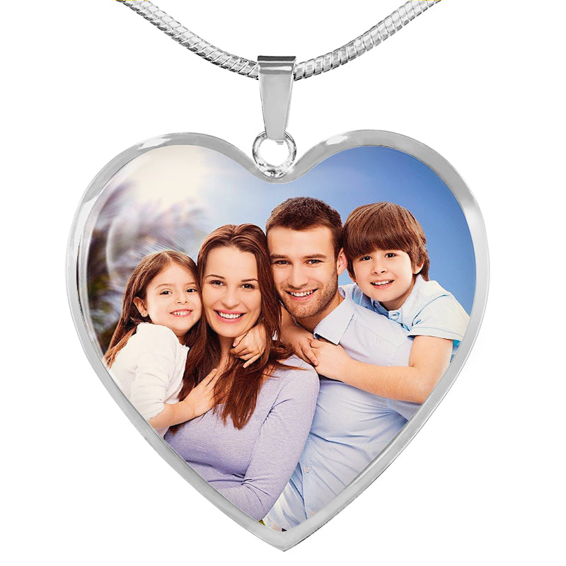 custom photo necklace - Gifts For Family Online