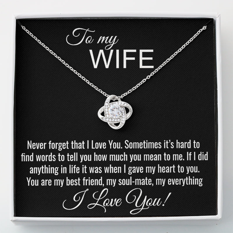 wife necklace gift - Gifts For Family Online
