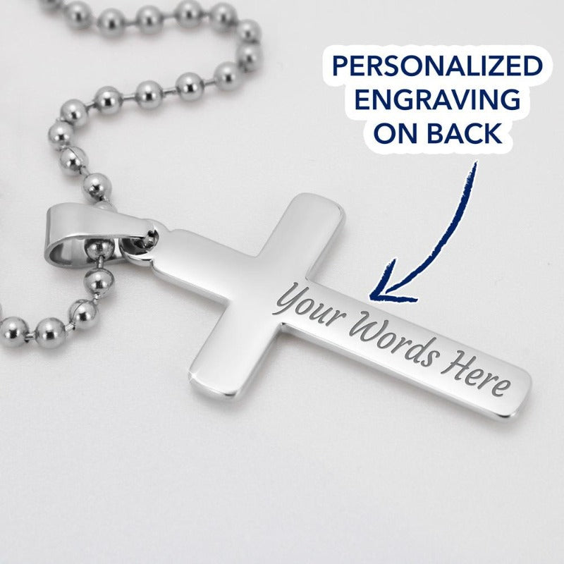 You Are My Favorite Everything, Personalized Cross Necklace, Gifts For -  PersonalFury
