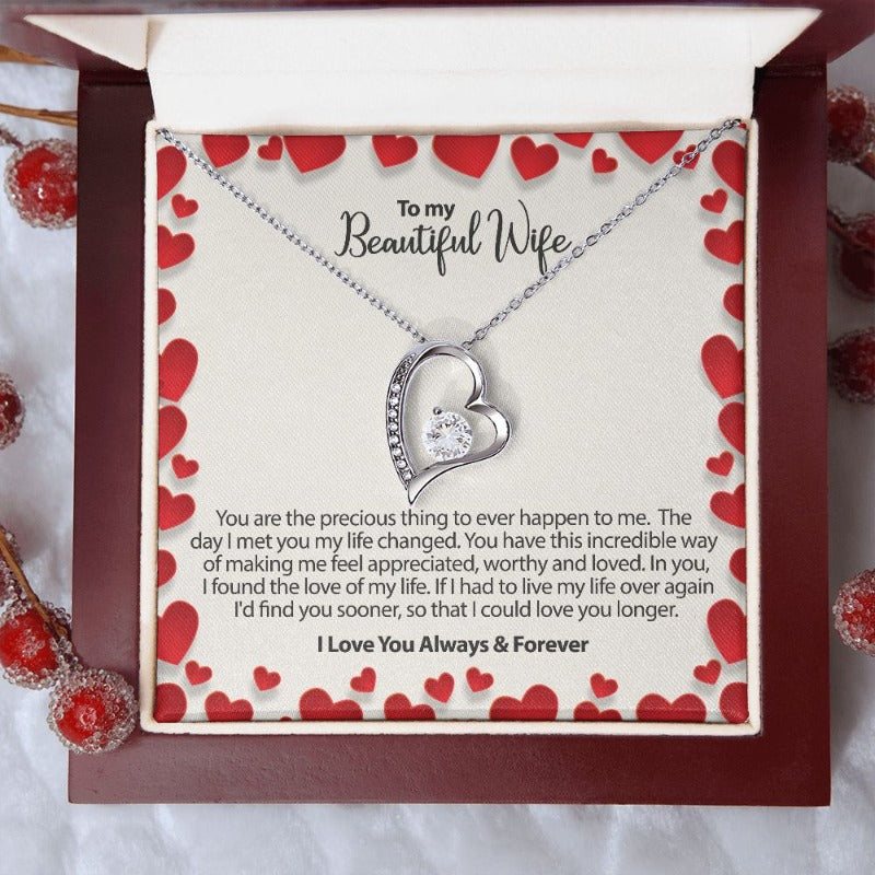 to my wife necklace - Gifts For Family Online