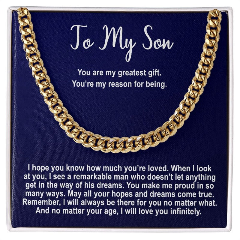 sentimental gifts for my son - Gifts For Family Online