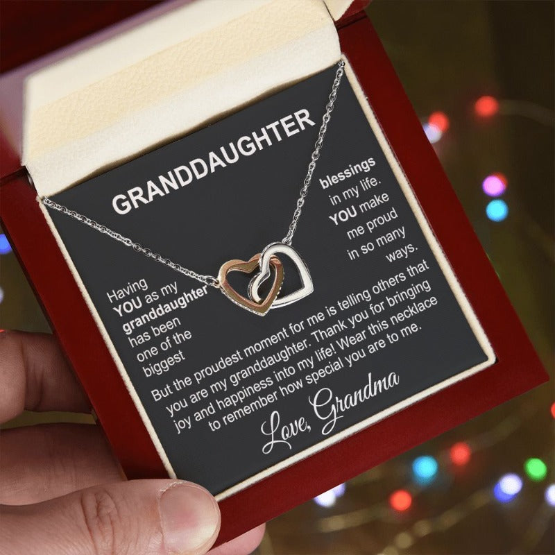 Granddaughter Necklace - Gifts For Family Online