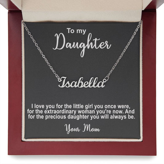 necklace for daughter - Gifts For Family Online
