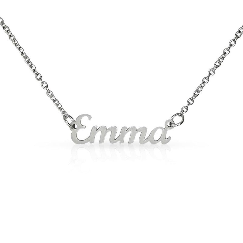 cursive necklace - Gifts For Family Online