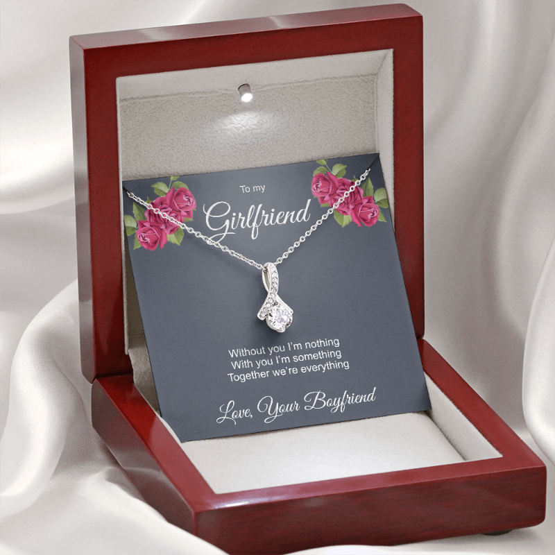 to my girlfriend necklace - Gifts For Family Online