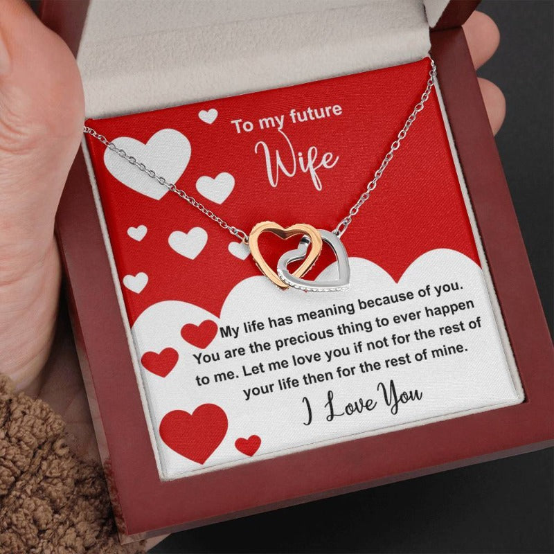 future wife necklace - Gifts For Family Online