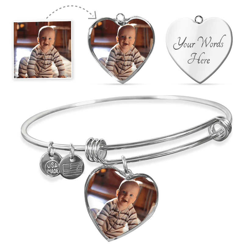 engraved bangle bracelet - Gifts For Family Online