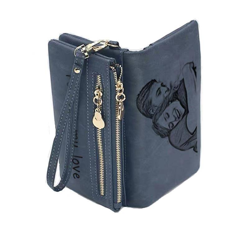 custom photo wallets for her - Gifts For Family Online