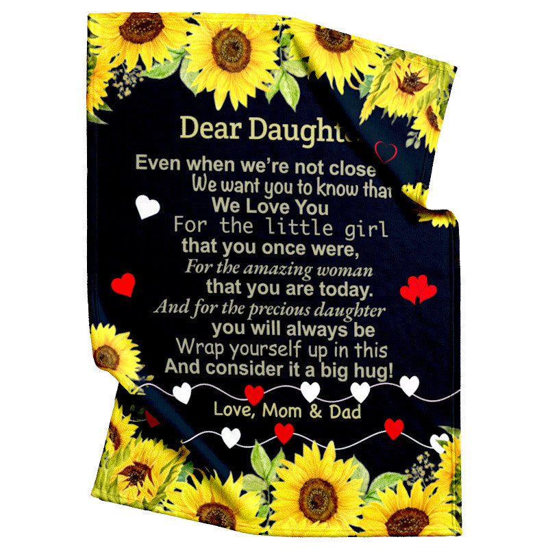 daughter blanket from mom - Gifts For Family Online