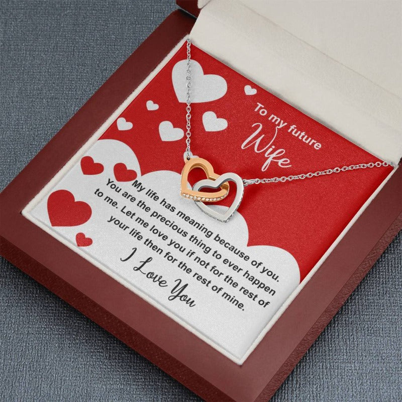future wife necklace - Gifts For Family Online