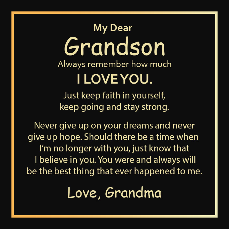 grandson gifts from grandpa - Gifts For Family Online