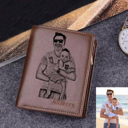 personalized wallets for fathers day - Gifts For Family Online