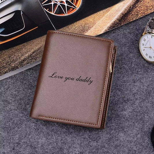 Personalized Mens Wallet - Gifts For Family Online
