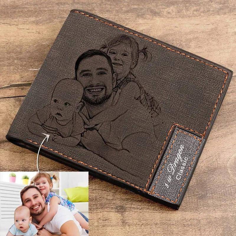 Personalized Mens Wallet - Gifts For Family Online