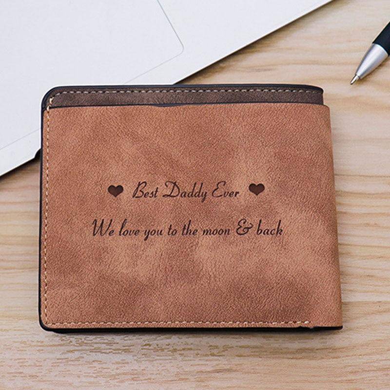 men's custom wallets - Gifts For Family Online